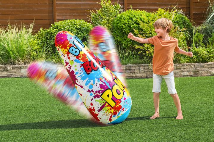 Actual product image Bestway Comic Blast Kids Inflatable Bop Bag