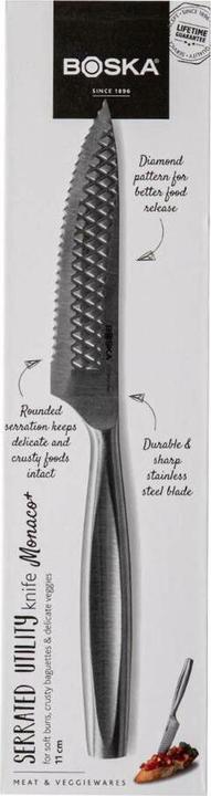 Produktbild Boska Monaco+ Messer gezahnt (11 cm)