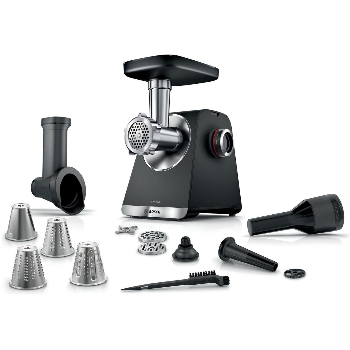 Bosch HausgeräTe Tritacarne Multipower Serie 6, Tritacarne, Nero