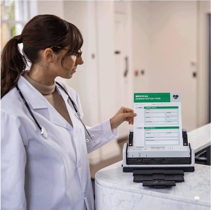 Produktbild Brother ADS-1800W Compact, Portable Document Scanner, Duplex, Wi-Fi, LCD (USB, WLAN)