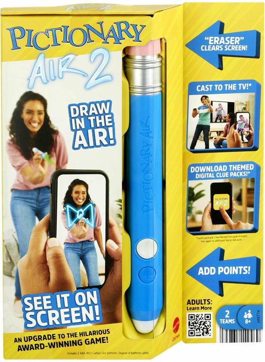Actual product image Mattel Games Pictionary Air 2 (Multilingual)