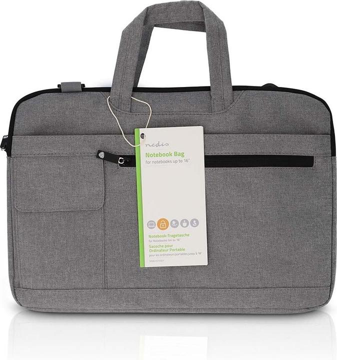 Image du produit Nedis Notebook Bag - Laptop Bag - Briefcase - Shoulder Bag - Wearing Belt - 15-16" - (16", Universel)