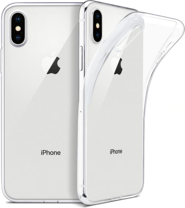 Produktbild Ueli Express iPhone XS / X Slim Gummi Schutzhülle TPU Transparent (Apple iPhone XS, Apple iPhone X)