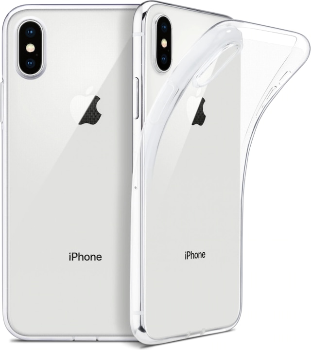 Image du produit Ueli Express iPhone XS / X Étui mince en caoutchouc TPU transparent (Apple iPhone XS, Apple iPhone X)