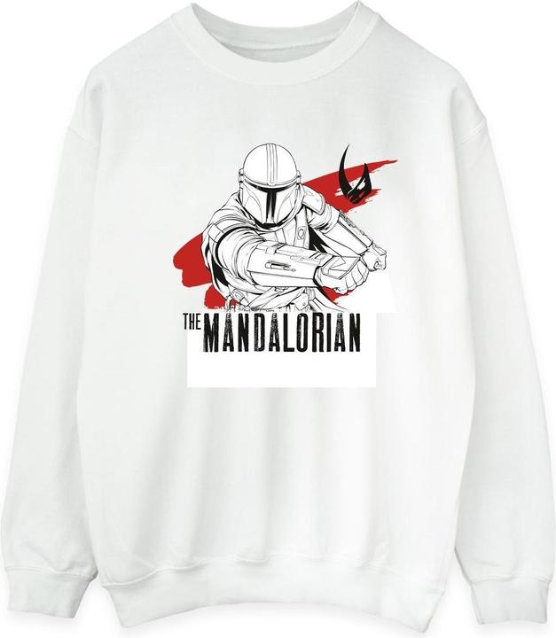 Immagine prodotto Star Wars The Mandalorian Mando Shoots Felpa Uomo (XXL)