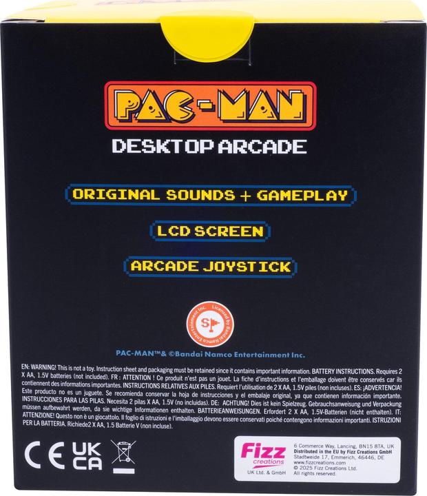 Produktbild Fizz Creations PAC-MAN Desktop Arcade
