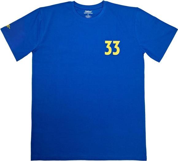 Produktbild Dpi Merchandising Fallout T-Shirt ""Vault 33"" Blue (L)