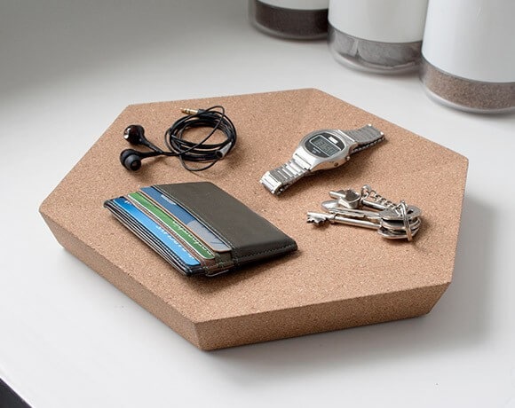 Produktbild j-me HEX Kork Tablett