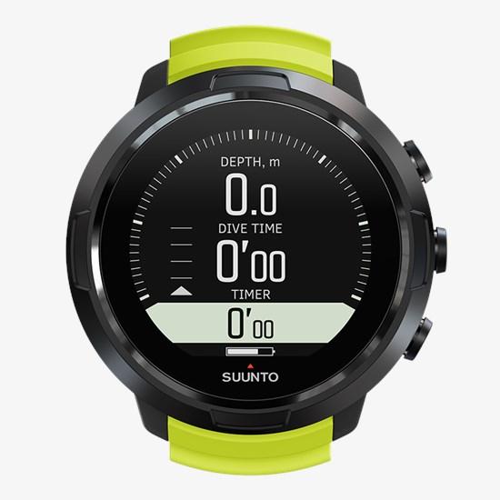 Produktbild Suunto D5 Black Lime With USB Cable