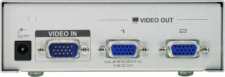 Immagine prodotto Aten VS92A, Splitter VGA a 2 porte con amplificatore di segnale fino a 30 m
