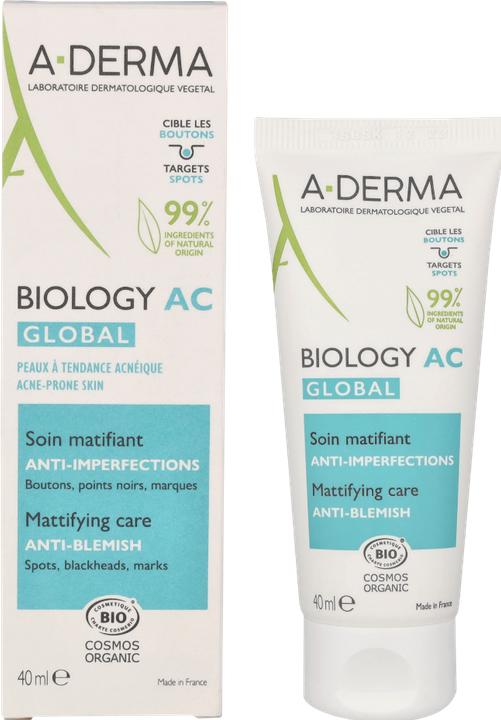 Immagine prodotto A-Derma BIOLOGIA Crema globale AC Crema per pelle impura (40 ml, Crema da giorno)