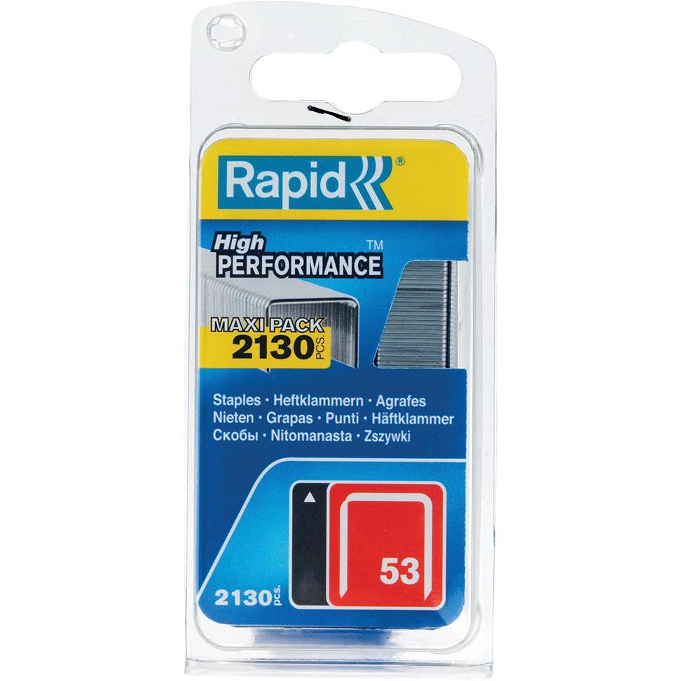 Rapid, Büroklammer, Typ 53 Feindrahtklammer 6 mm (2000 x)