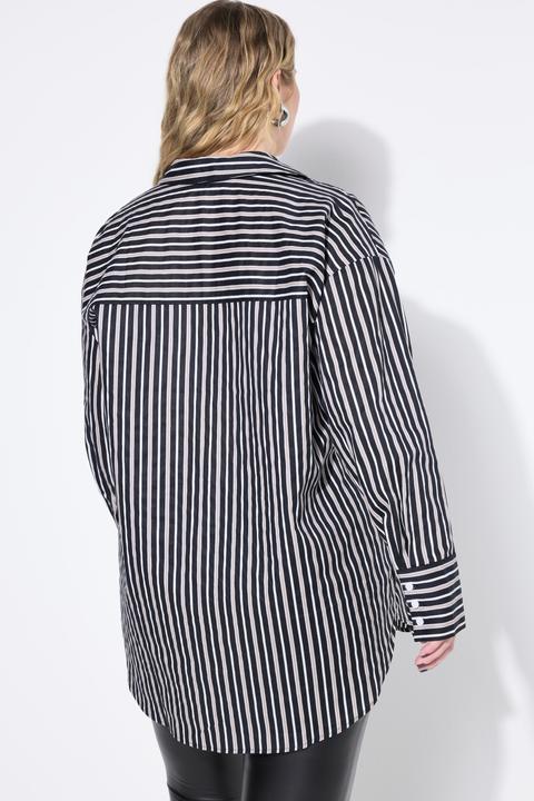 Produktbild Studio Untold Hemdbluse, oversized, Streifen (54)