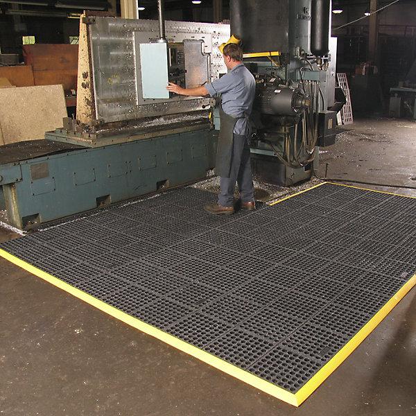 Image du produit kaiserkraft Système de plaques de sol à emboîter, résistant au feu (91 x 91 cm)