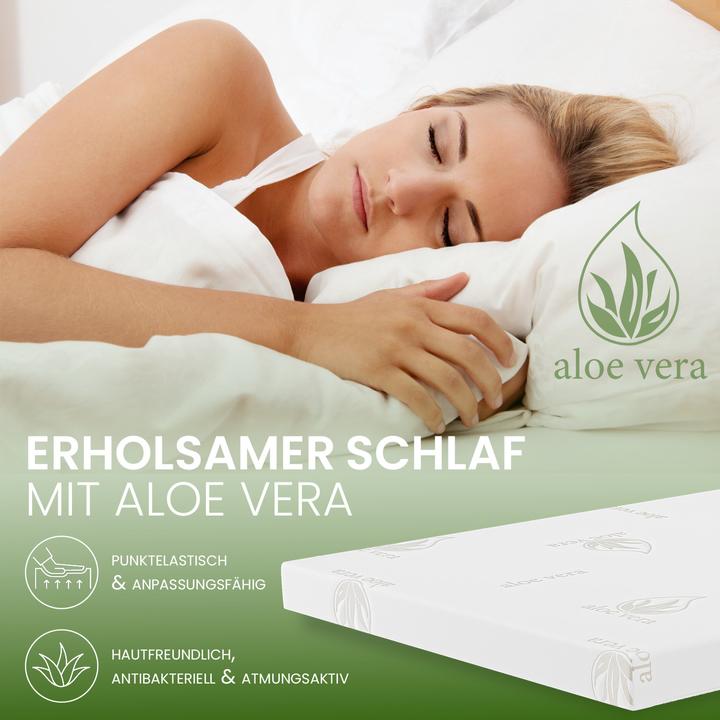 Produktbild Bestschlaf Visko-Mineralschaum Matratzenauflage Premium Spezial, Höhe 6 cm (80 x 200 cm)