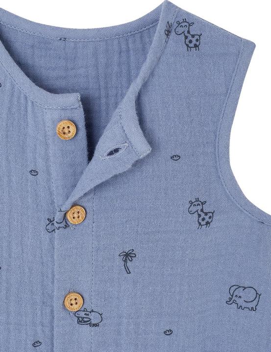 Produktbild Vertbaudet Baby Musselin-Overall (80)