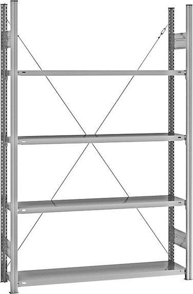 Actual product image eurokraft pro Shelf plug-in rack, galvanized