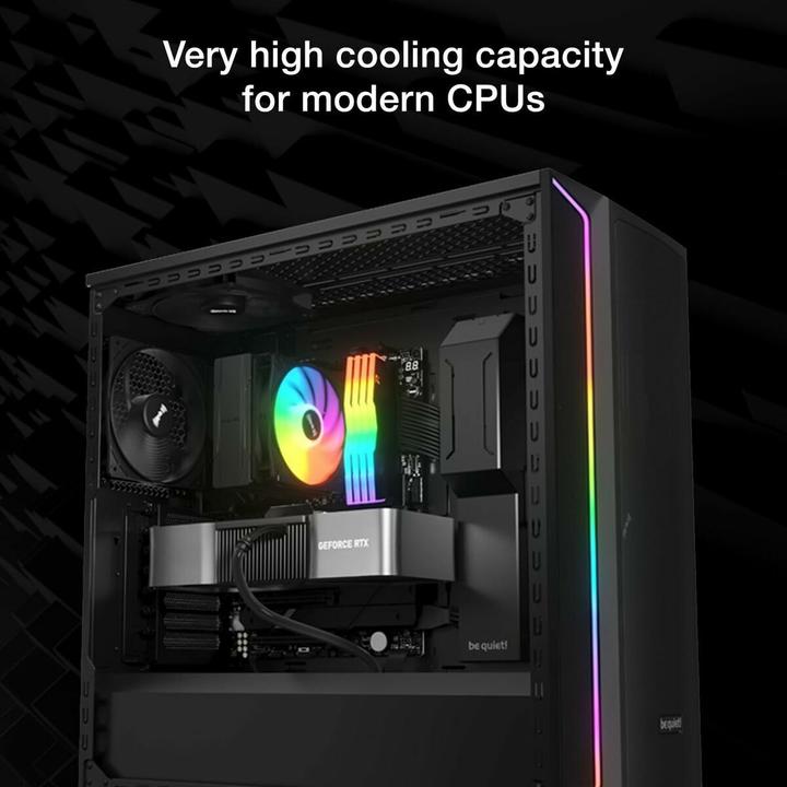 Actual product image be quiet! Pure Rock 3 LX ARGB (154 mm)