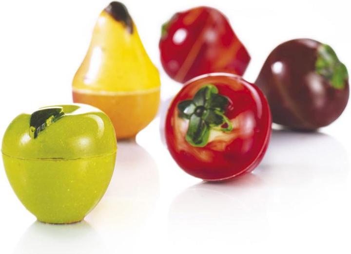 Produktbild Martellato 3D Pralinenform Erdbeeren