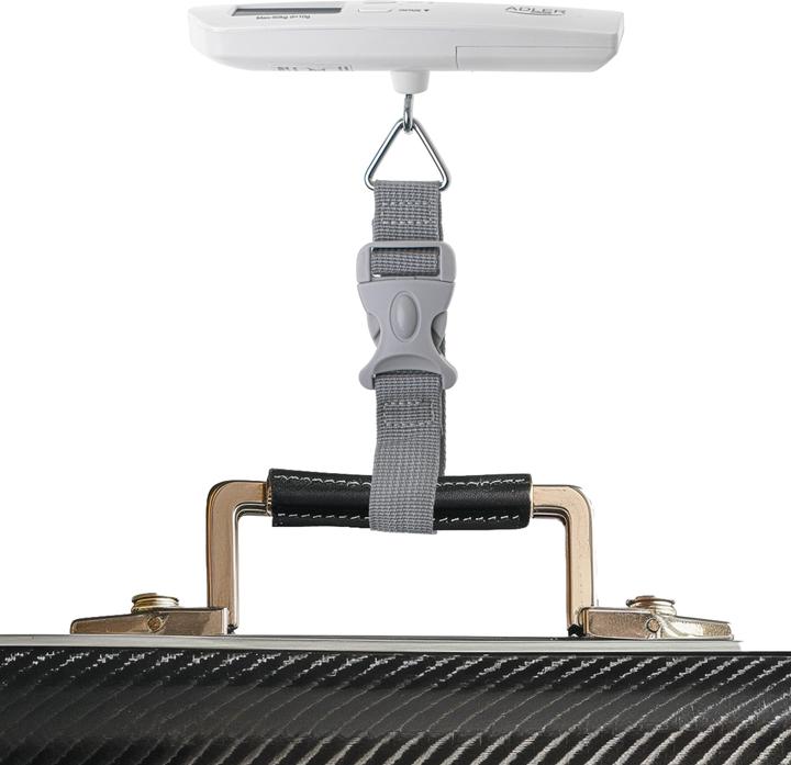Produktbild Adler | Travel Luggage Scale | AD 8191 | Maximum weight (capacity) 50 kg | Accuracy 10 g | Grey