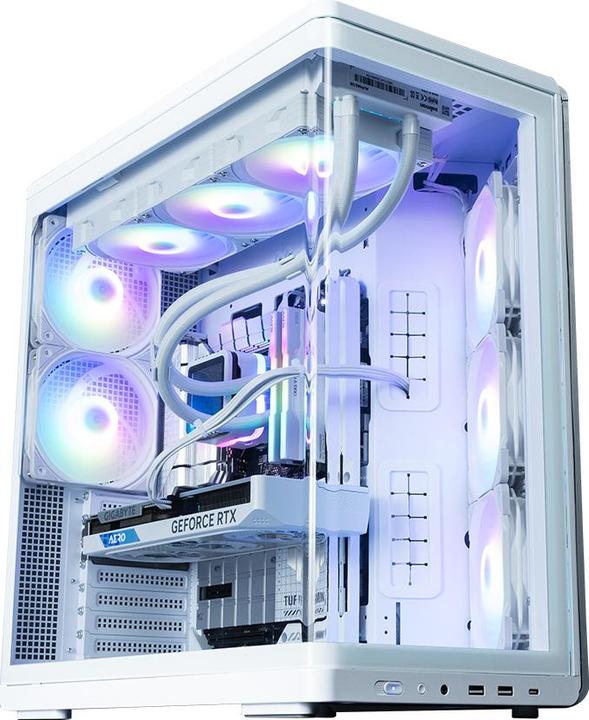Actual product image Zalman GHE P60 White (ATX, Mini-ITX)