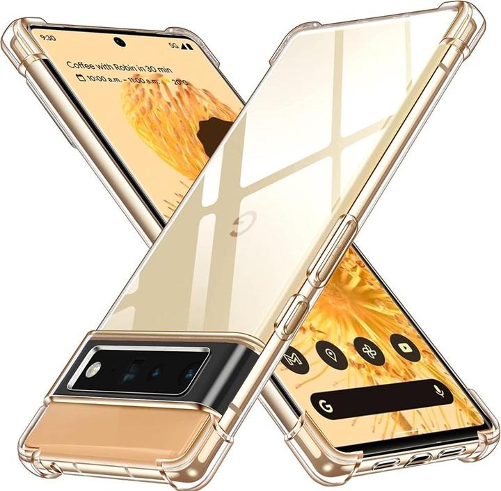 Actual product image Screenguard Google Pixel 6 Pro Case Crystal Soft Airbag Bumper (Google Pixel 6 Pro)