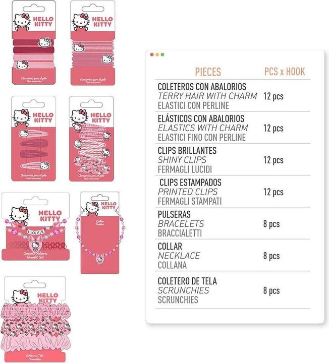 Produktbild Hello Kitty Haarschmuck Pink