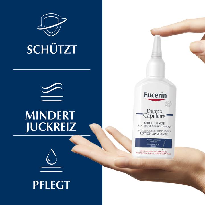 Produktbild Eucerin DermoCapillaire beruhigende Urea Tinktur (100 ml)