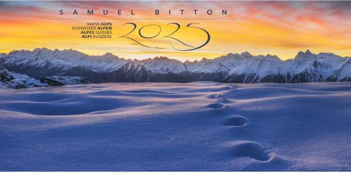 Produktbild Schweizer Alpen Kalender 2025 (59 x 29 cm)