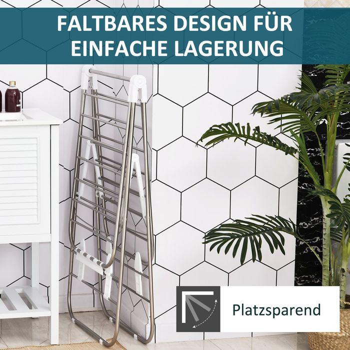 Produktbild Homcom Wäscheständer klappbar