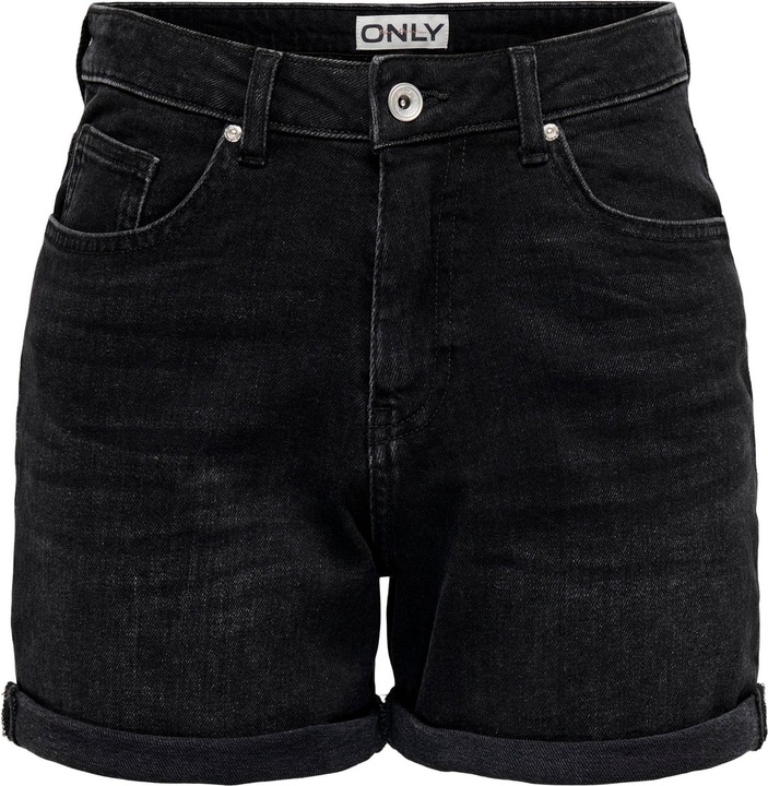 Only ONLJOSEPHINE Hohe Taille Normal geschnitten Jeans-Shorts Jeans-Shorts