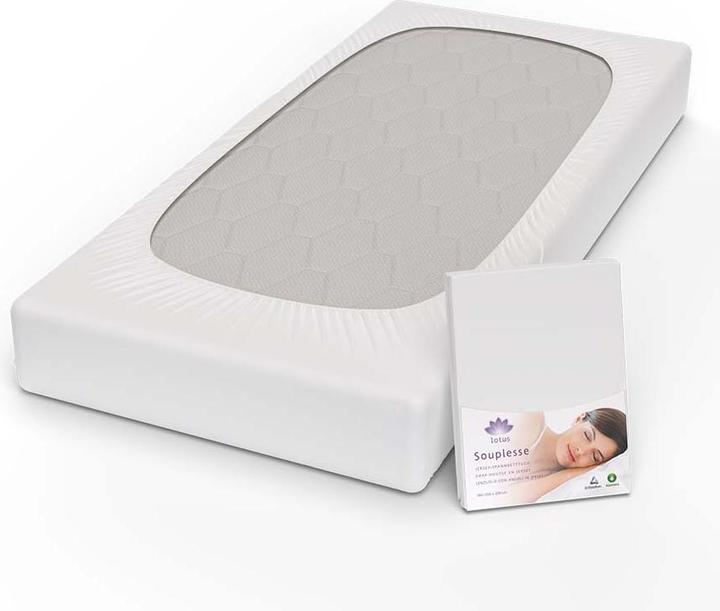 Image du produit Lotus Bettwaren Drap-housse en jersey Souplesse (90 x 190 cm, 100 x 200 cm, 90 x 200 cm)