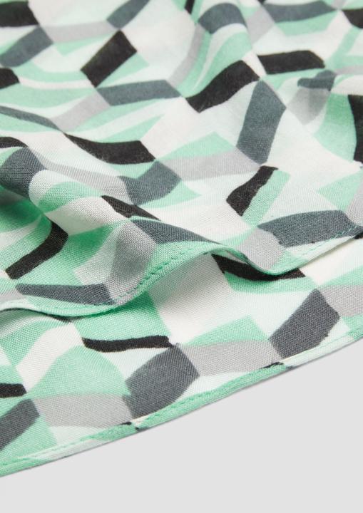 Produktbild s.Oliver Snood Loop-Schal mit All-over-Grafikprint