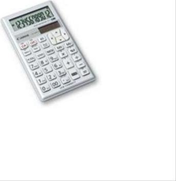 Actual product image Canon LS-12PC II Desktop calculator with USB (Solar cells)