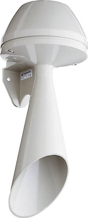 Werma Grey trumpet horn,108dB 24Vdc