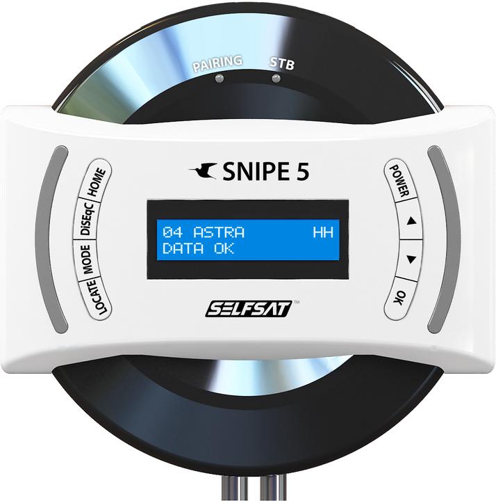 Actual product image Selfsat SNIPE 5 Single (Flat antenna, DVB-S / -S2)