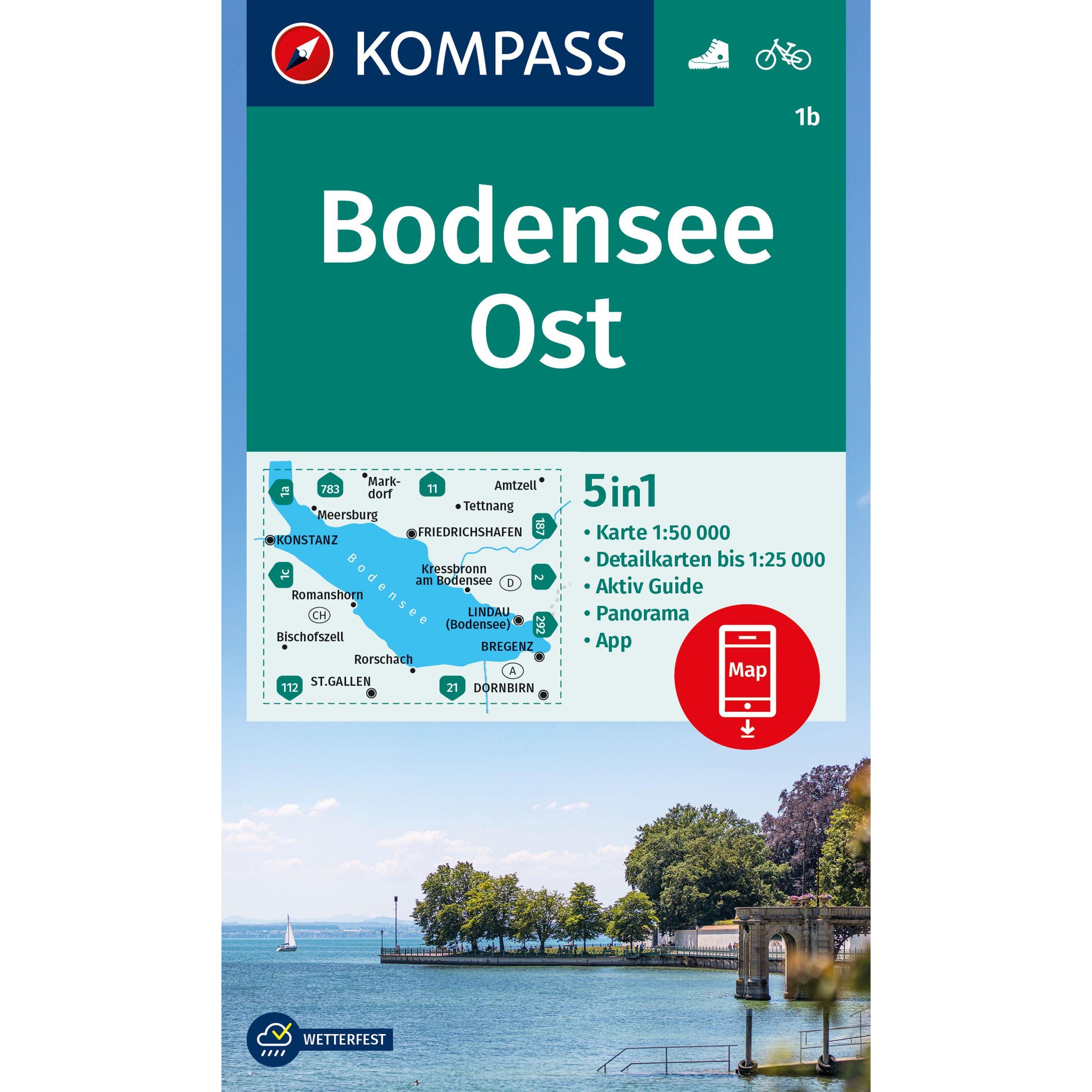 KV WK 1b Bodensee-Ost, Landkarte