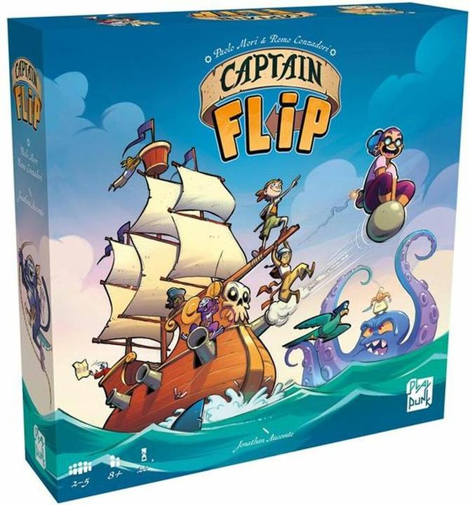 Immagine prodotto PlayPunk Capitan Flip (Francese, 2 - 5 Giocatori)