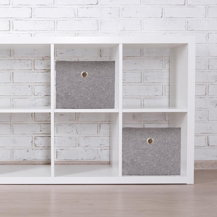 Image du produit Relaxdays 2x boîte de rangement (20.5 x 25 x 16 cm, 8 l)