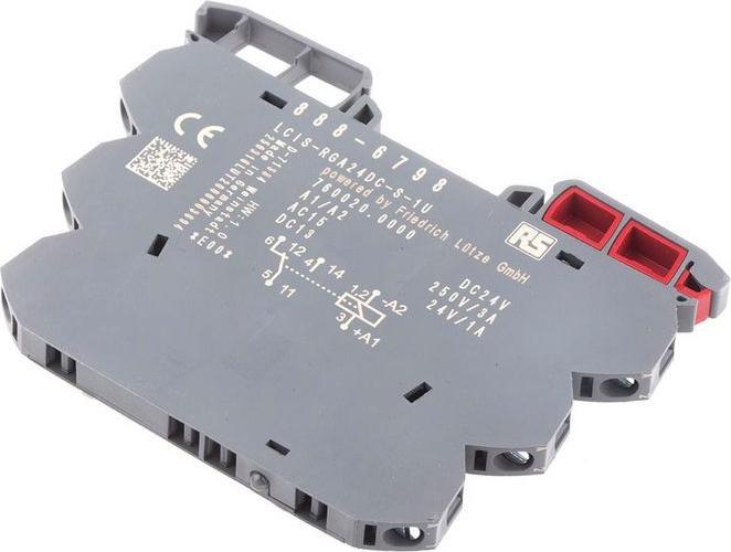 Produktbild RS PRO 6.2mm 24VDC fixed relay 1 C/O 6A 250VAC