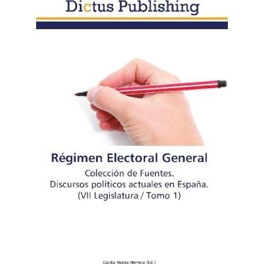 Régimen Electoral General, Fachbücher von Cecilia Nuñez Herrera