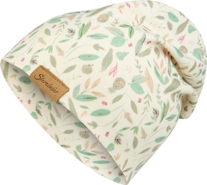 Actual product image Sterntaler Mütze Beanie Gräser Ecru Gr. 47 (47)