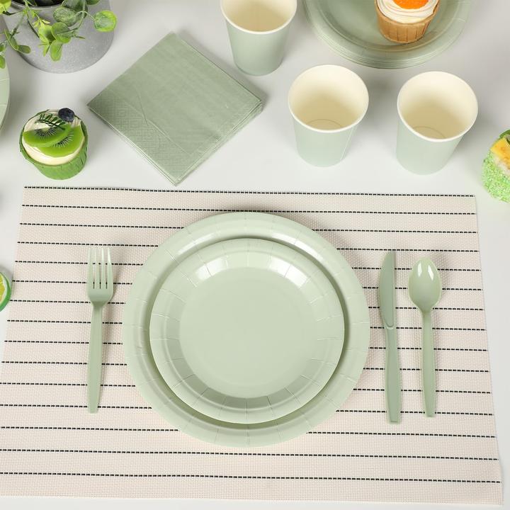 Produktbild I Am Creative Einweg Geschirr Party Tisch Deko (116 x)