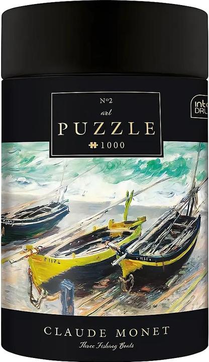 Immagine prodotto Interdruk Tre barche da pesca - Claude Monet (1000 pezzi)