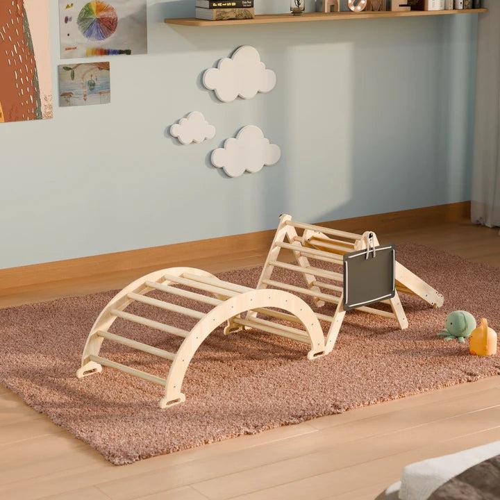 Produktbild Juskys Kletterdreieck Movario Indoor-Klettergerüst