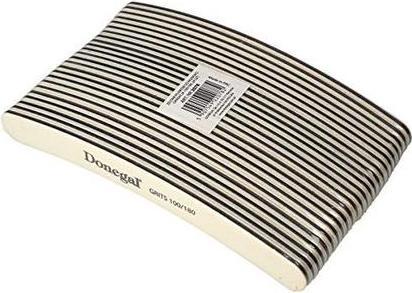 Immagine prodotto Donegal Lima per unghie Zebra curva con grana 100/180 Lime per unghie Gel acrilico