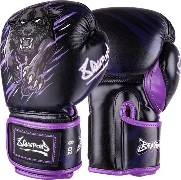 Produktbild 8Weapons Kinder Boxhandschuhe Beastial Panther (4 OZ)