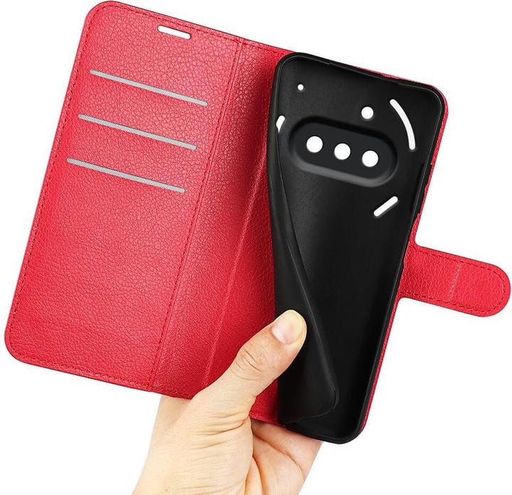 Produktbild Cover-Discount Nothing Phone (3a) - Leder Etui Hülle (Nothing Phone (3a))