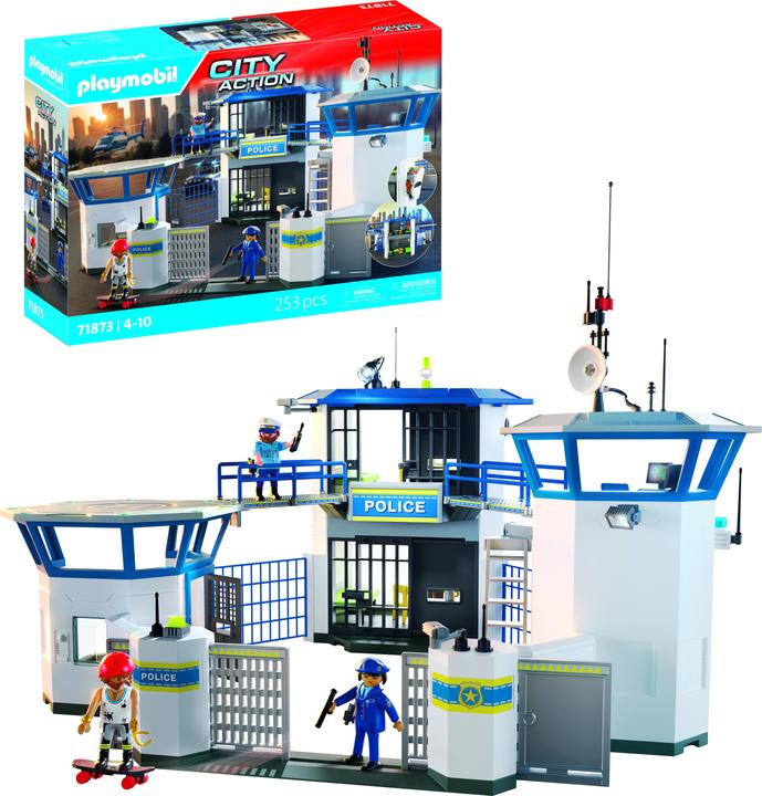 Image du produit Playmobil Polizei-Kommandozentrale (71873, Playmobil Action Heroes)