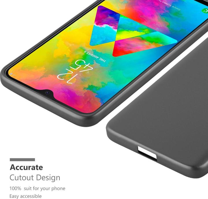 Image du produit Cadorabo Couverture métallique mate TPU (Samsung Galaxy M20)